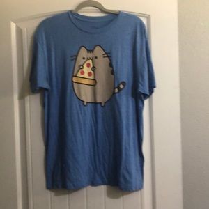 Pusheen Eating Pizza Shirt